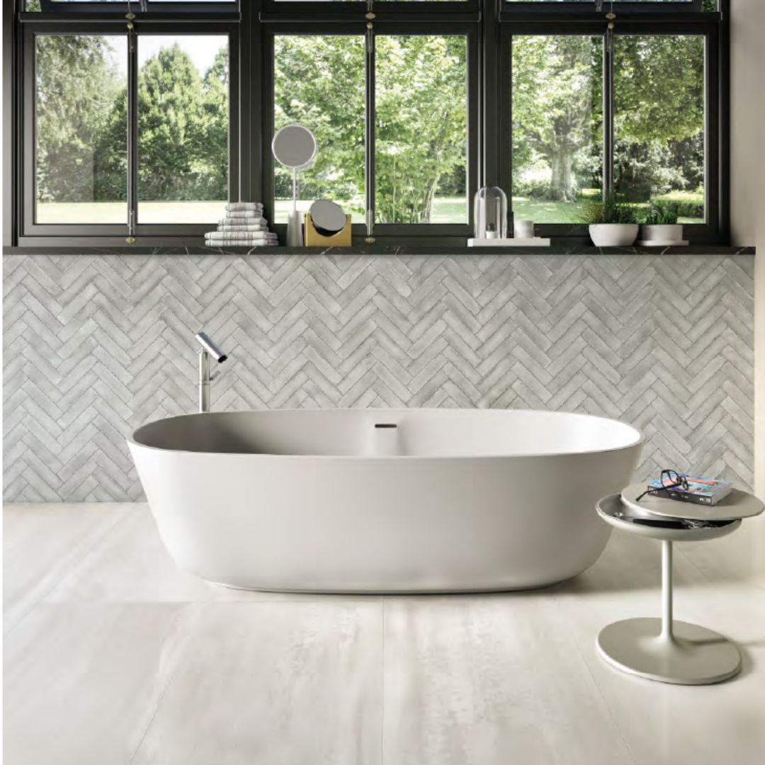 Faianță Metalbrick Grey Lux 6x24