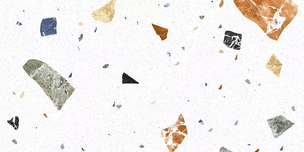 Gresie Terrazzo Finch Blanco 60x120