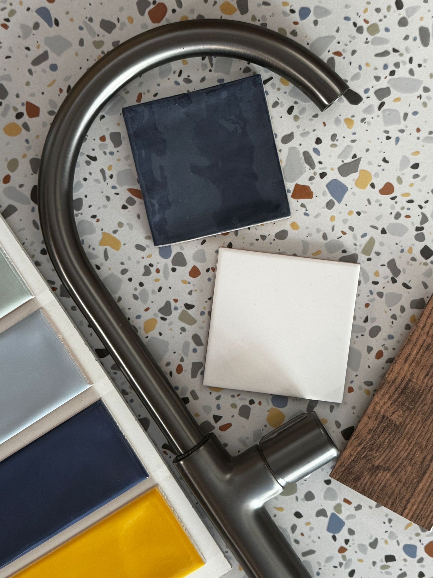 Gresie Terrazzo Epoca White Silken 60x60