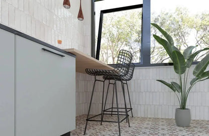 Faianță BRUNEI BLANCO 6.5 x 25