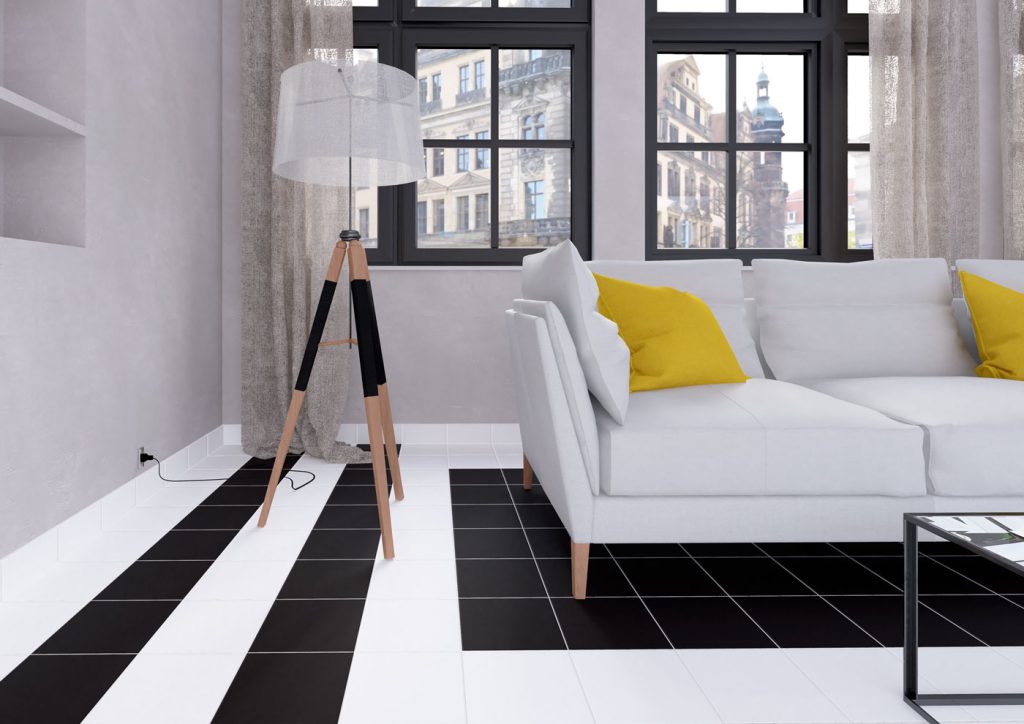 Gresie RUBI BLANCO/ NOCHE 15X15