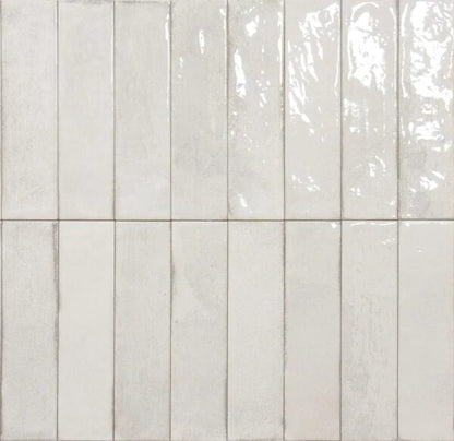 Faianță BRUNEI BLANCO 6.5 x 25