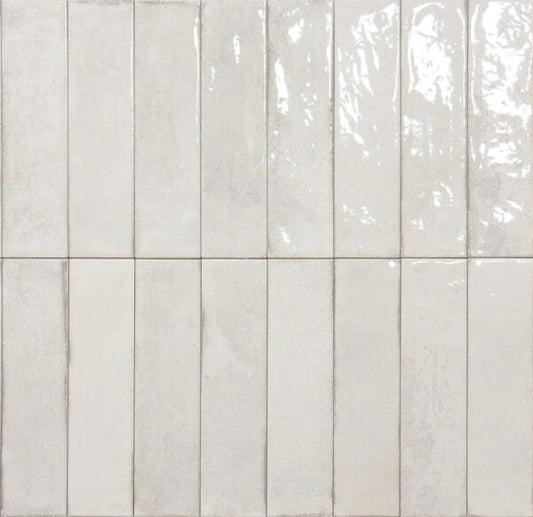 Faianță BRUNEI BLANCO 6.5 x 25