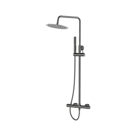 COLOANA DE DUS CU BATERIE TERMOSTATICA PRETTO GRAFIT