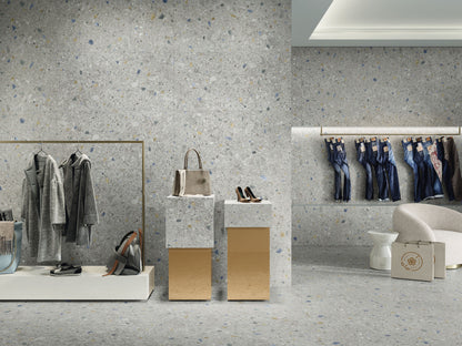 Gresie Stracciatella Cenere 60x120