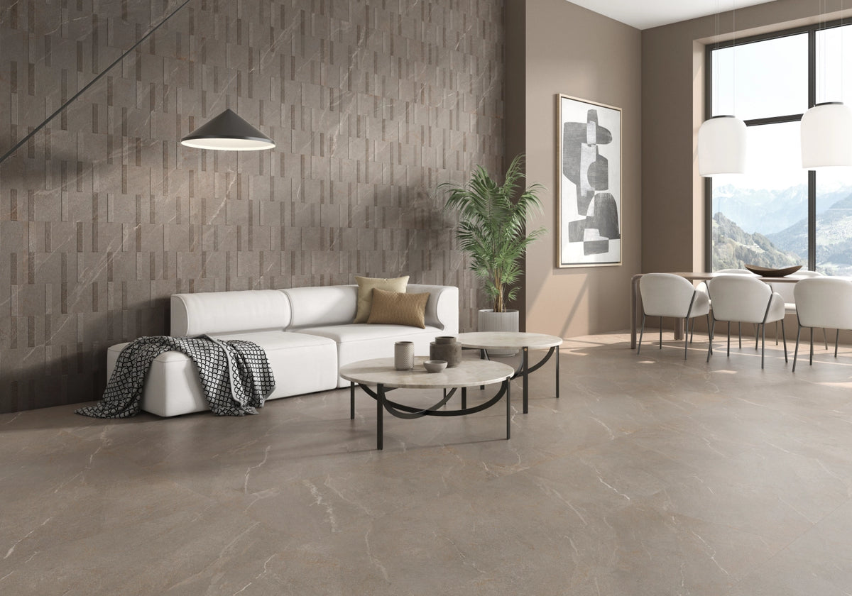 Gresie Dhara Taupe 59.5x119.2