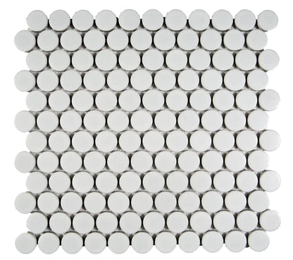 Mozaic Penny 28 White Matt