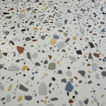 Gresie Terrazzo Epoca White Silken 60x60